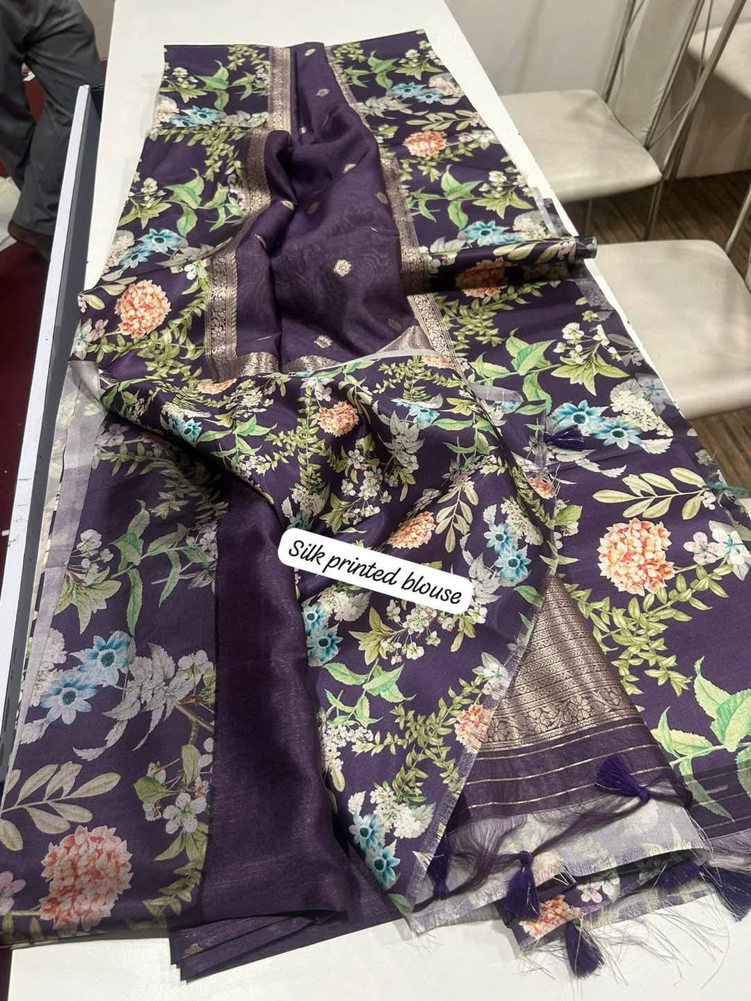 Yuyake Kanjivaram Silk Saree