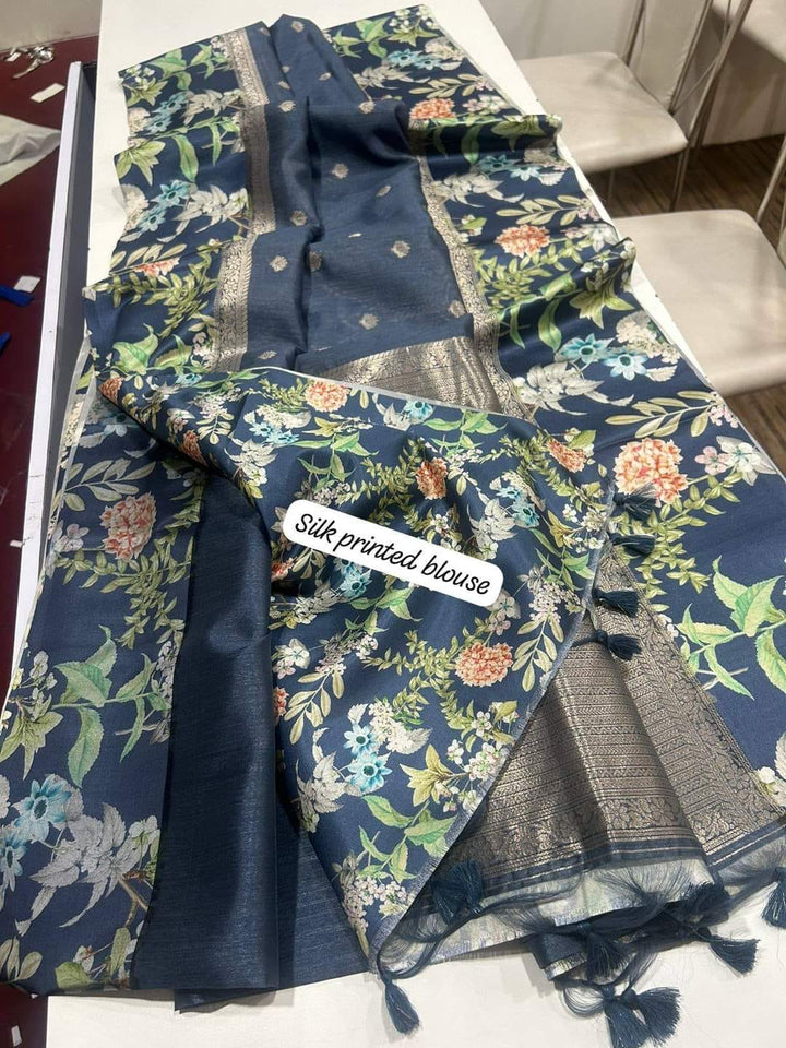 Yuyake Kanjivaram Silk Saree