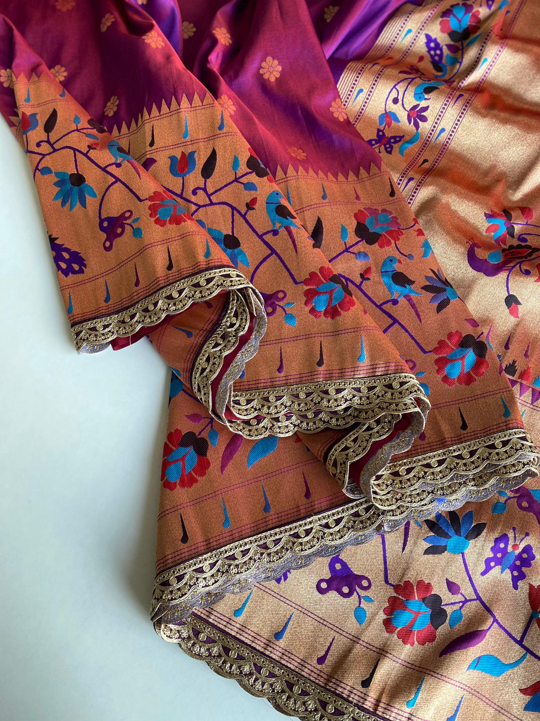 Canals Of Heart Paithani Silk Saree