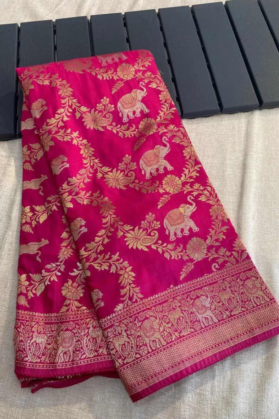 Bright Blend Fancy Silk Saree