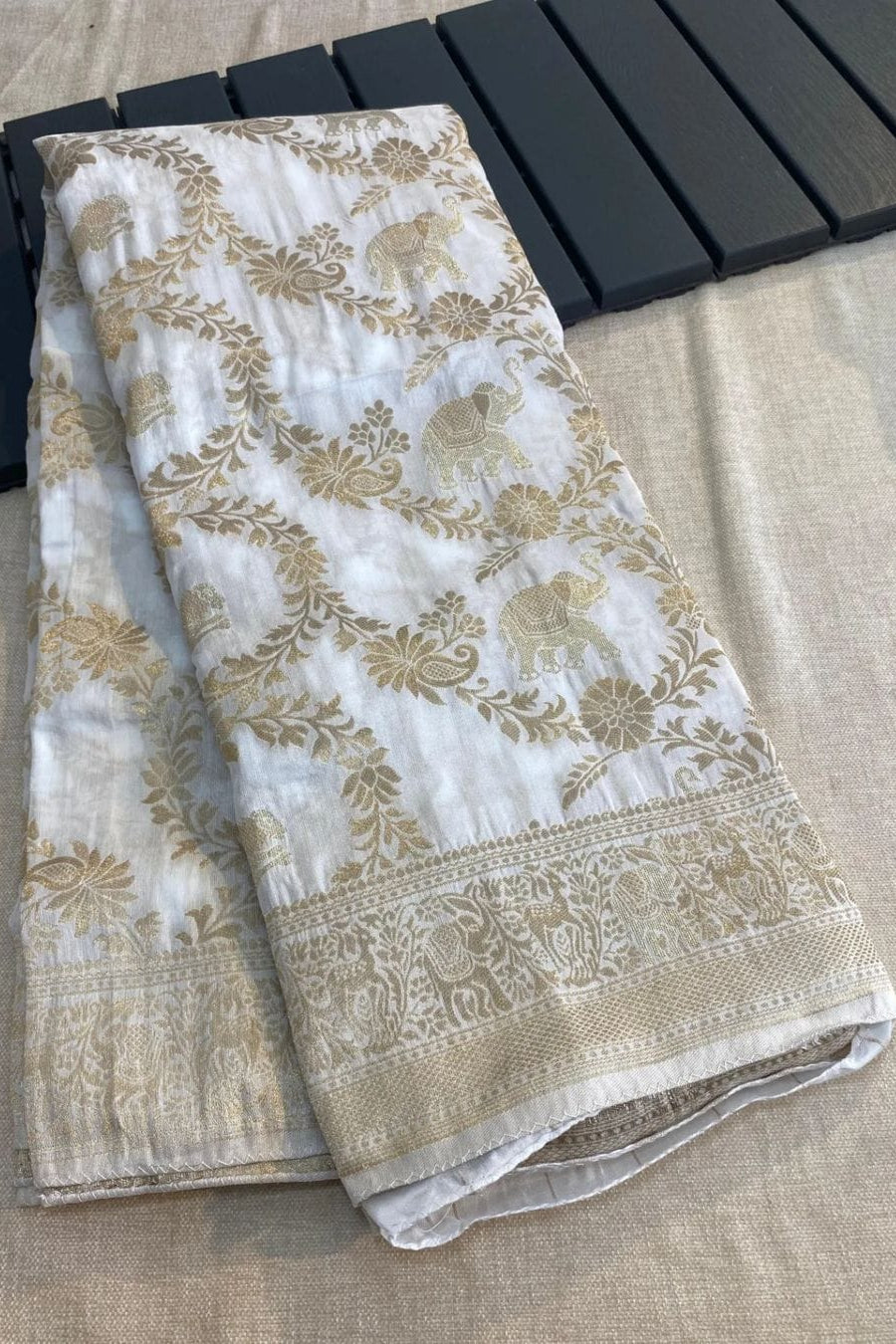 Bright Blend Fancy Silk Saree