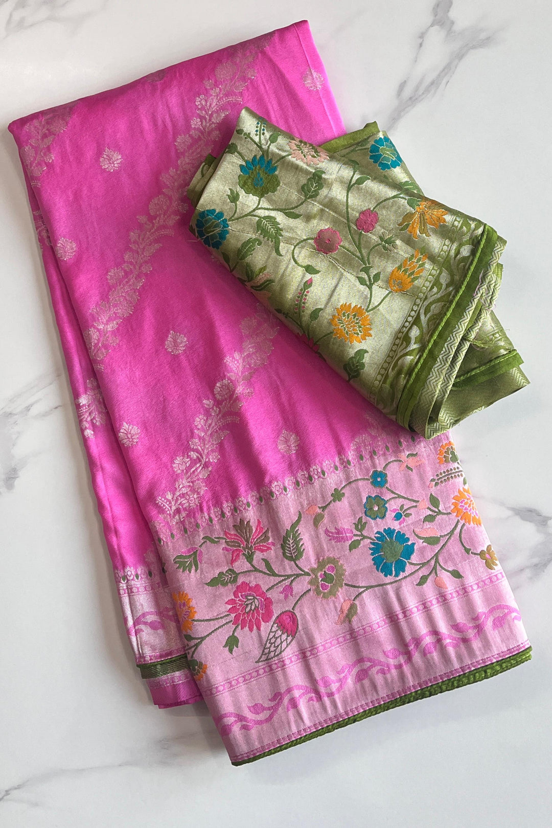 Ghana Banarasi Tissue Silk Saree