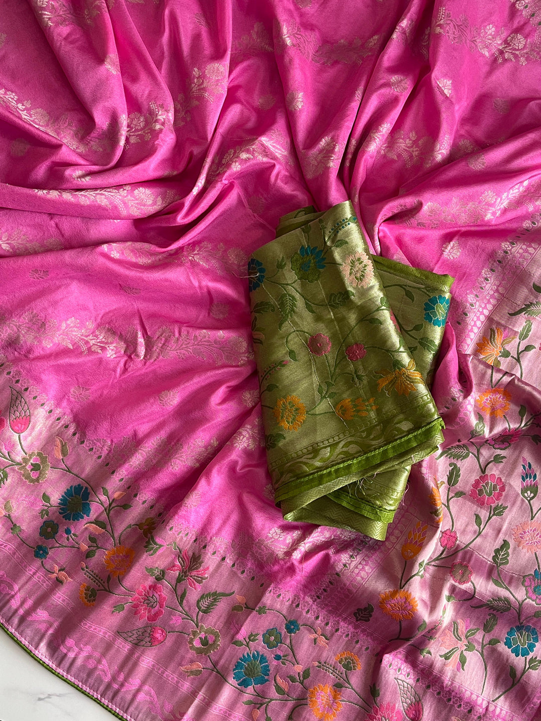 Ghana Banarasi Tissue Silk Saree