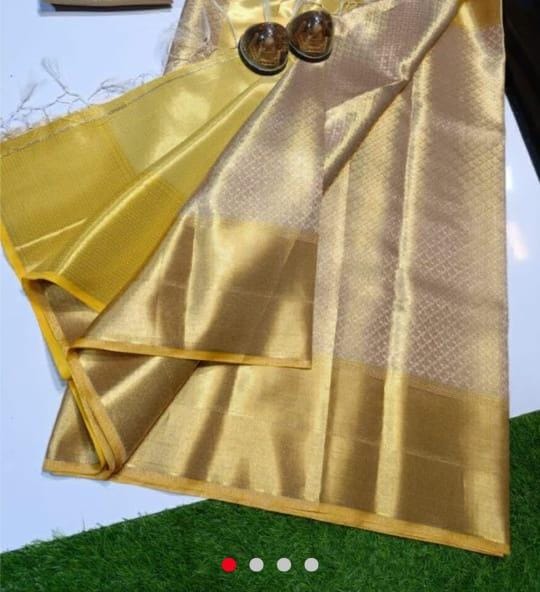 Pure Gold Timeless Heritage - Banarasi Tissue Silk