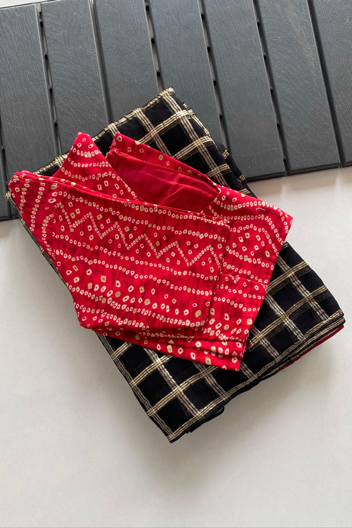 Classic Twist Georgette Silk Saree