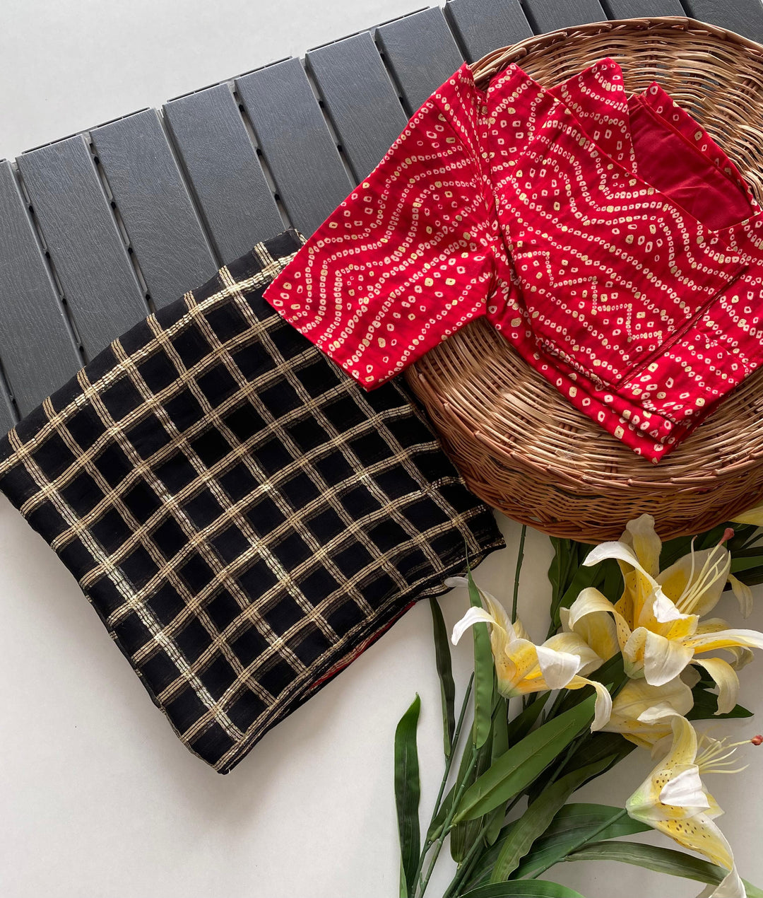 Classic Twist Georgette Silk Saree