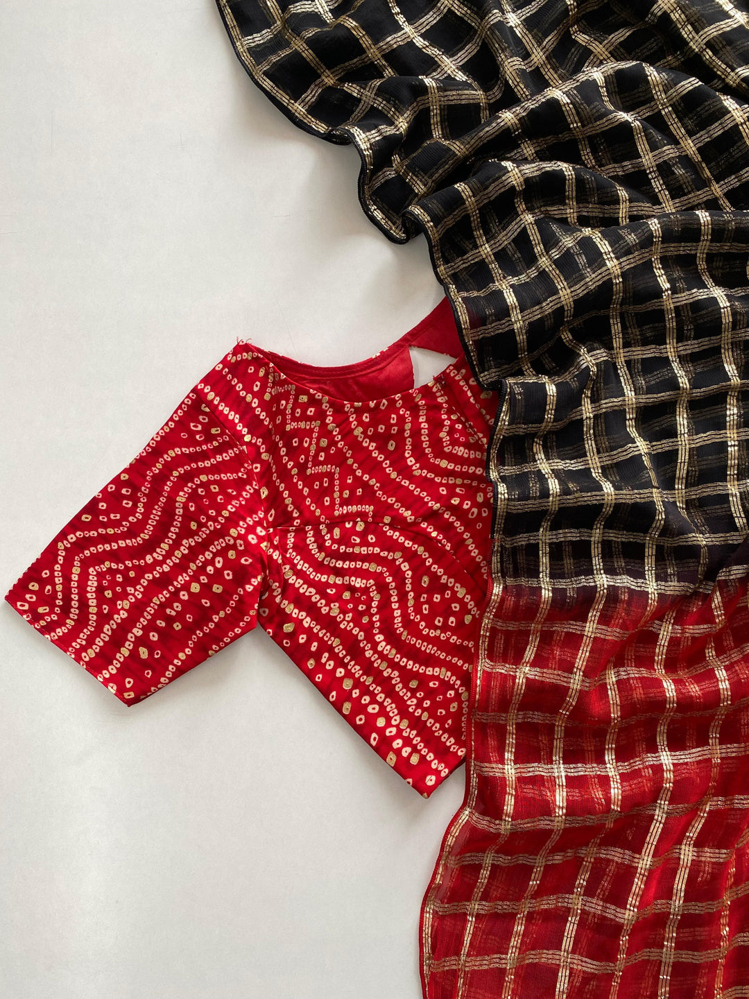 Classic Twist Georgette Silk Saree