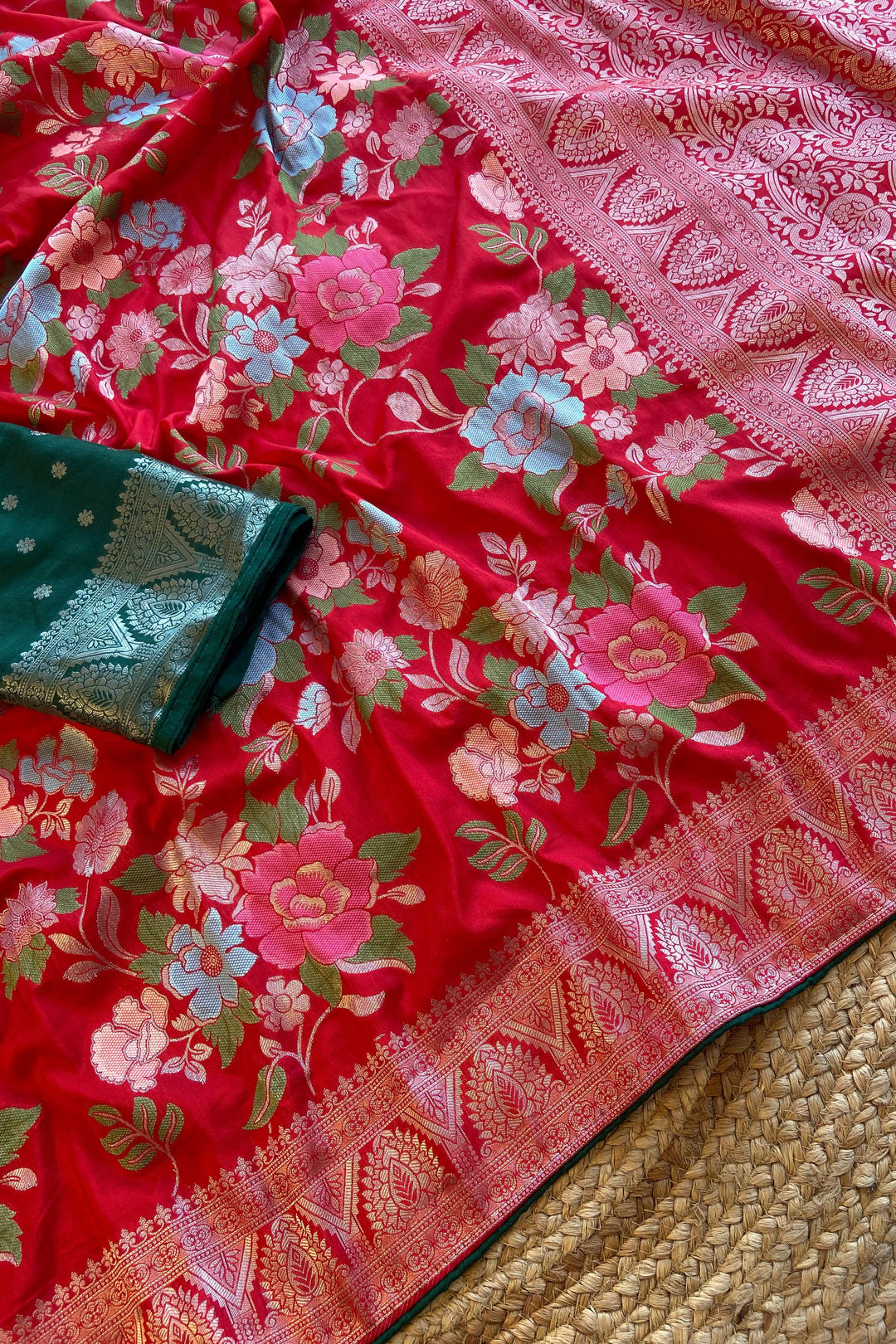 Refreshing My Soul khaddi Georgette Silk Saree