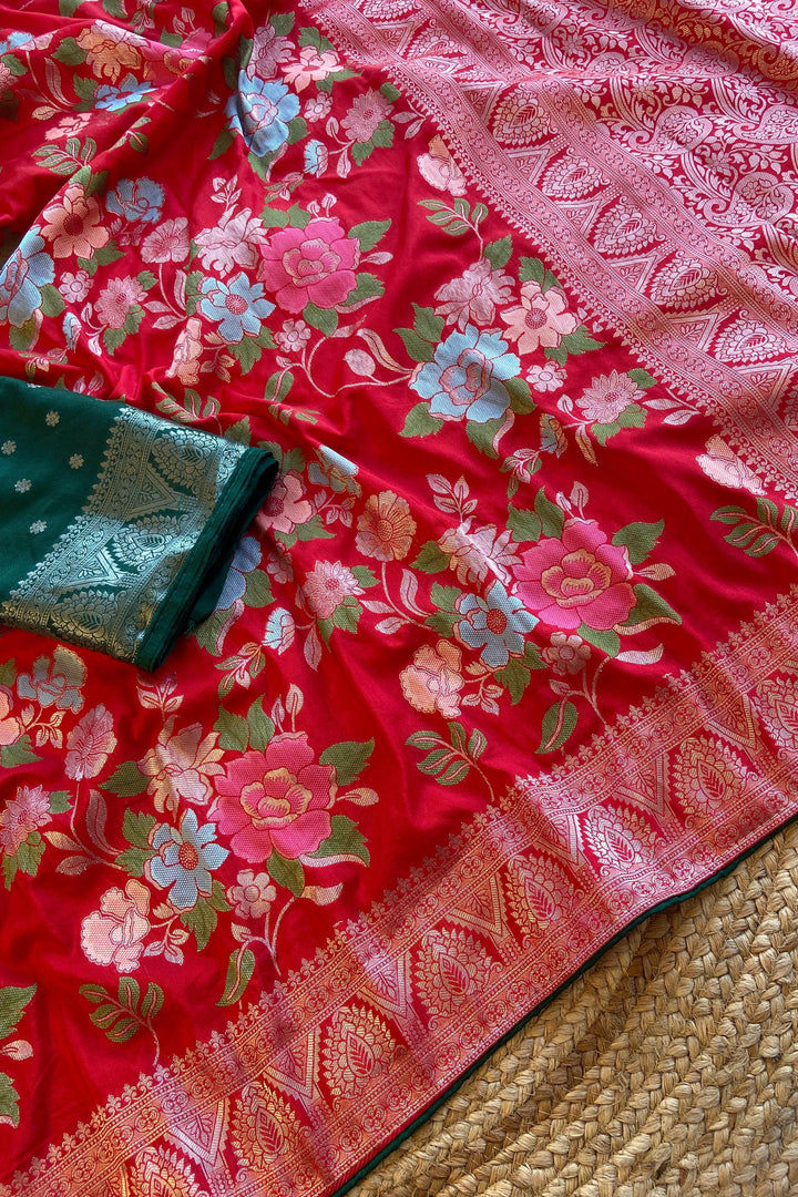 Refreshing My Soul khaddi Georgette Silk Saree
