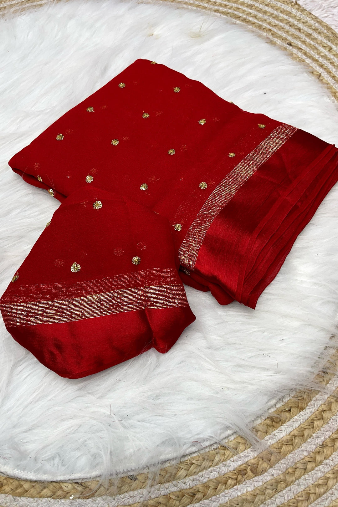 New-Age- Love Georgette Silk Saree
