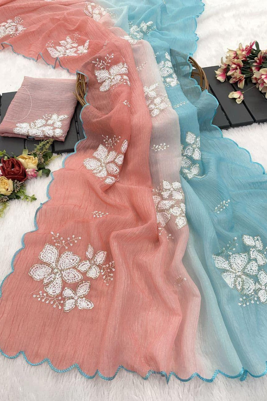 Fav To Fav Crush Silk Saree