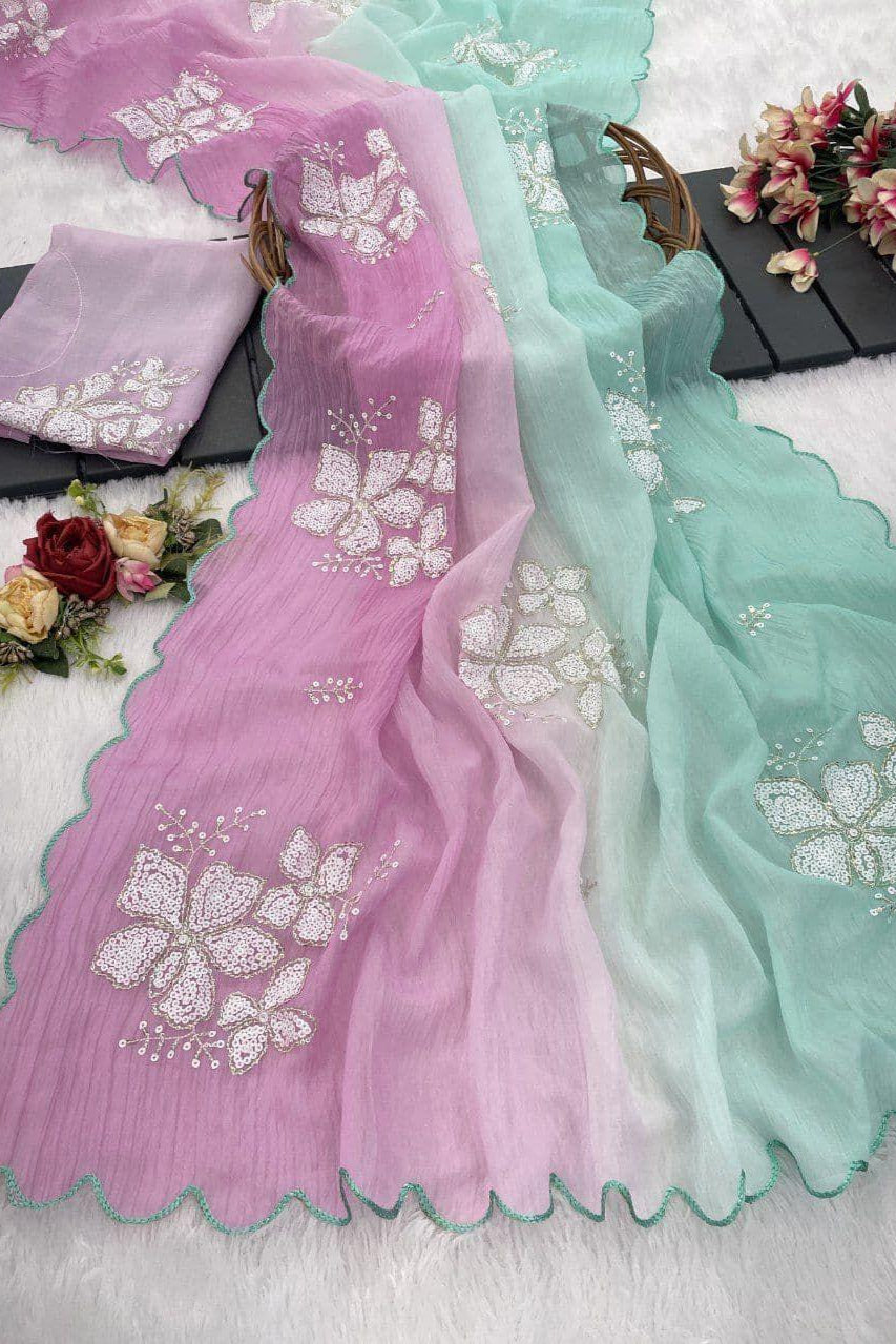 Fav To Fav Crush Silk Saree