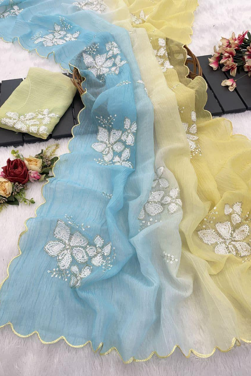 Fav To Fav Crush Silk Saree