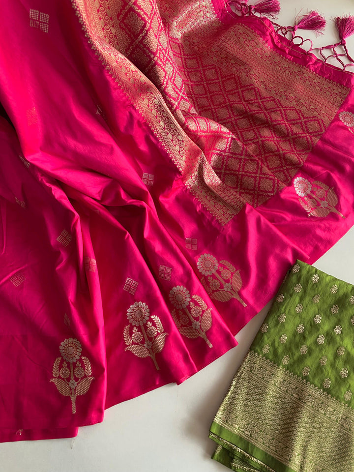 Crazy For You Satin Dola Silk Saree