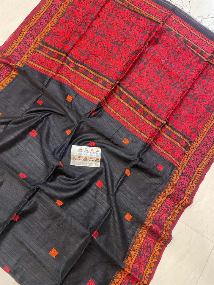 First Beauty Matka Baluchuri Silk Saree