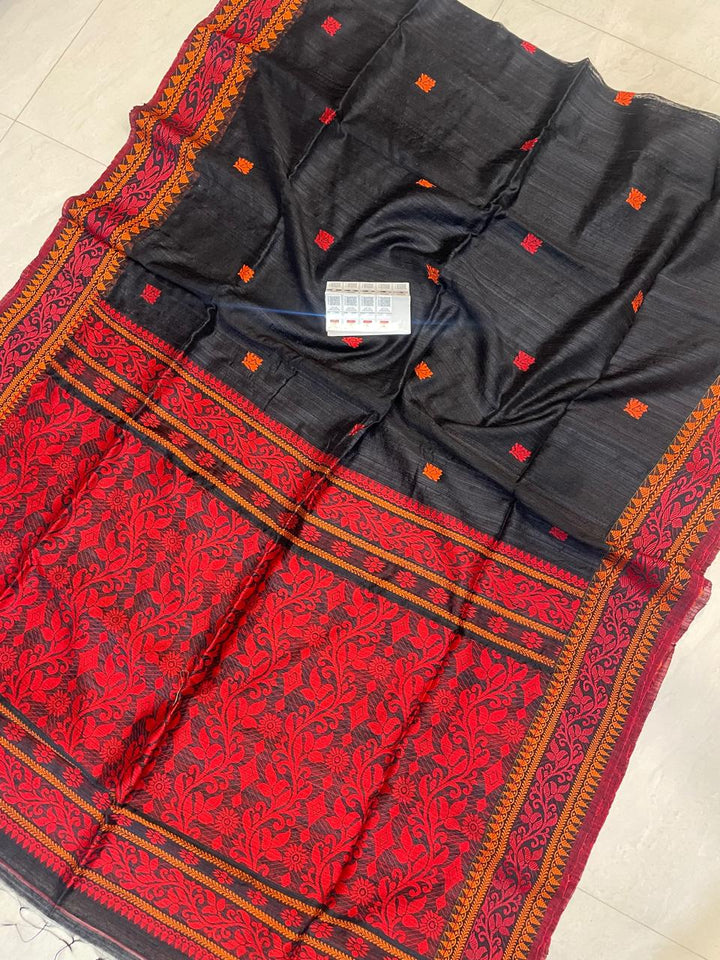 First Beauty Matka Baluchuri Silk Saree