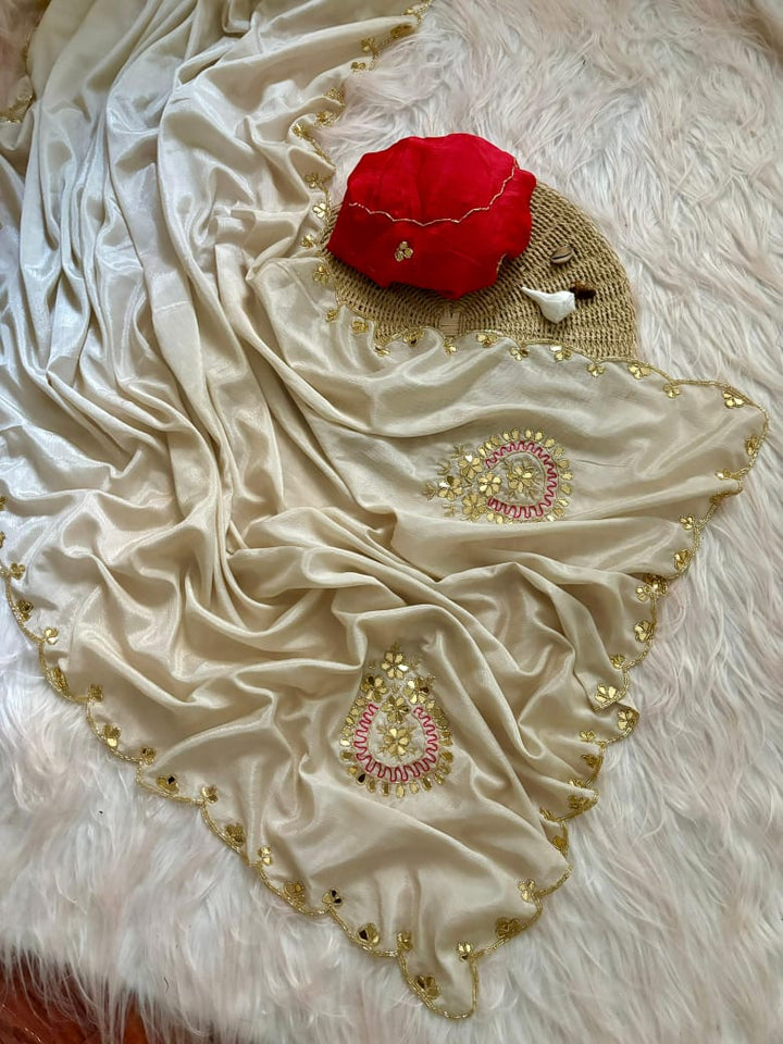 My Own Story Chinnon Chiffon Saree