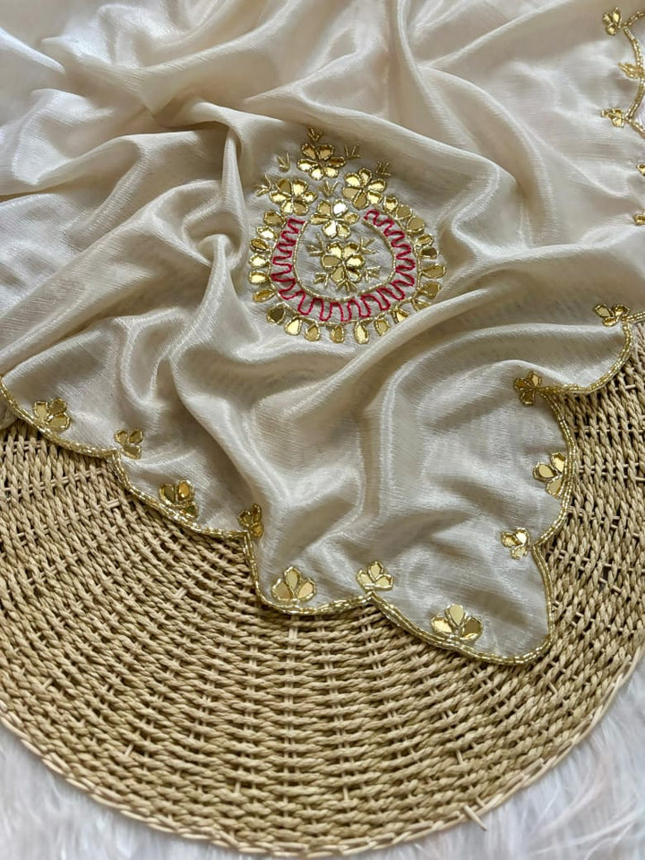 My Own Story Chinnon Chiffon Saree