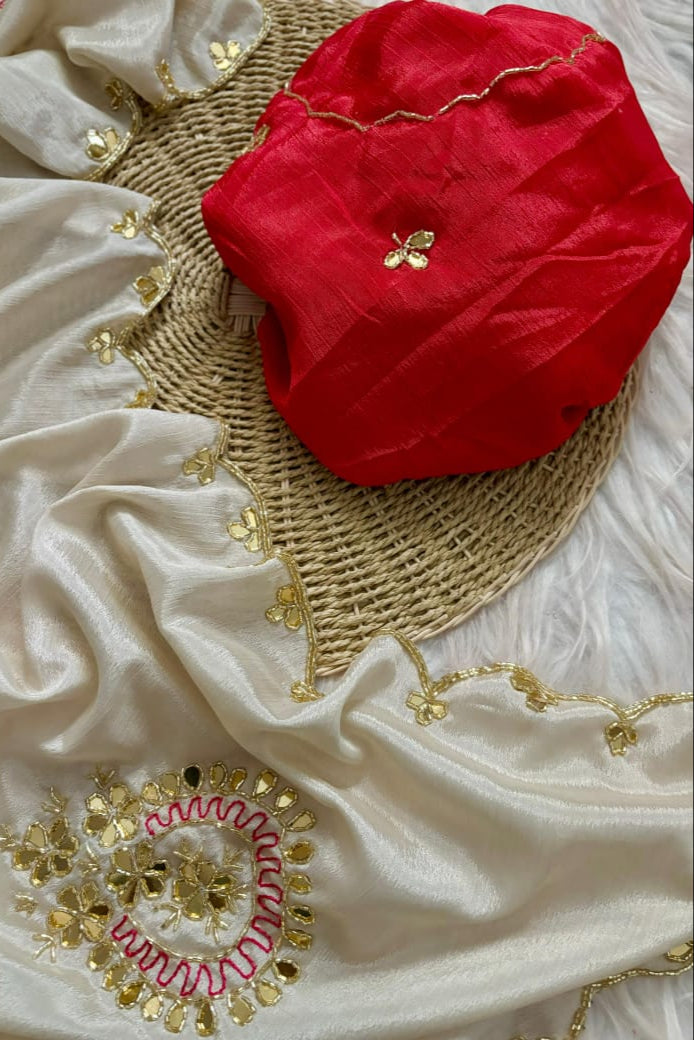 My Own Story Chinnon Chiffon Saree