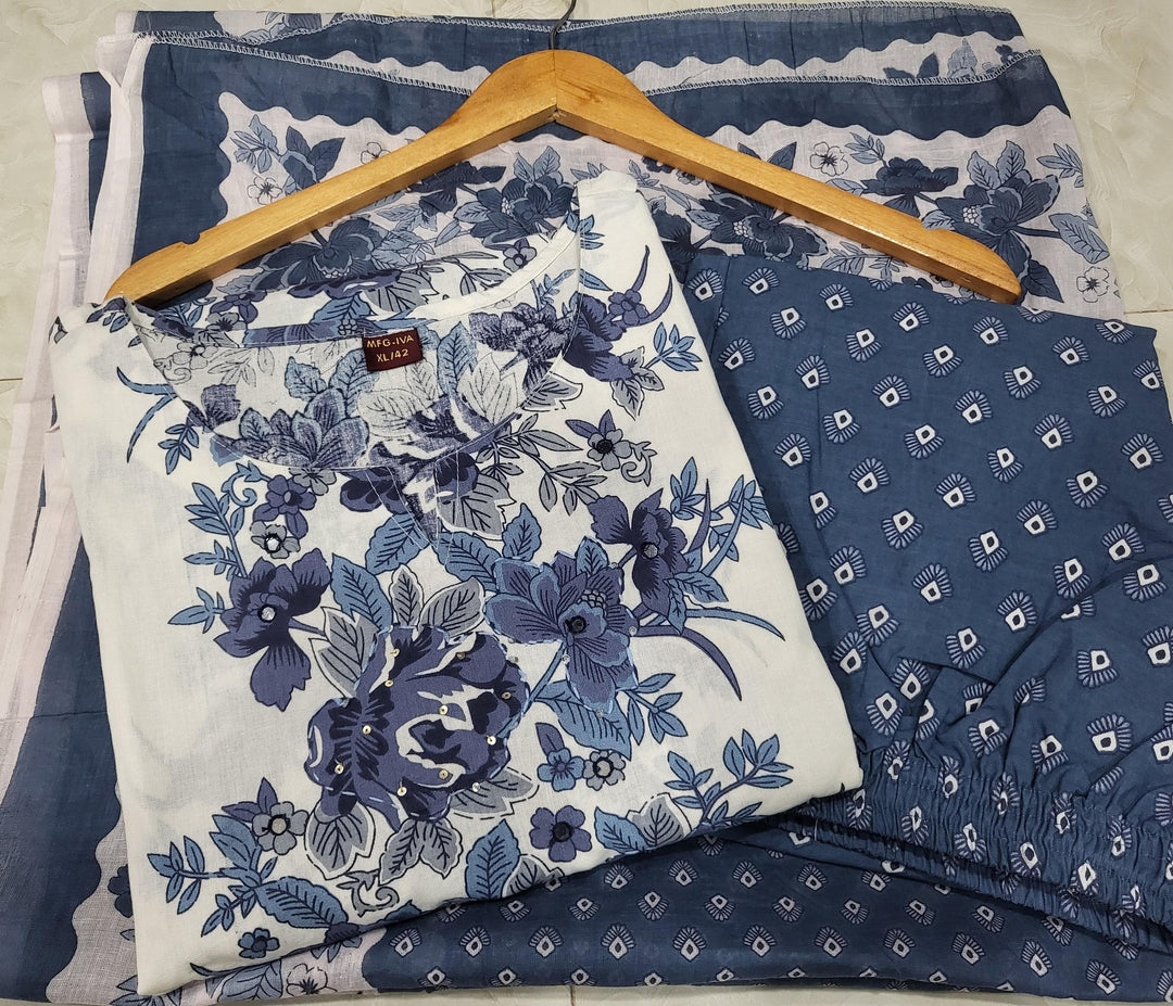 April Show Cotton kurti set