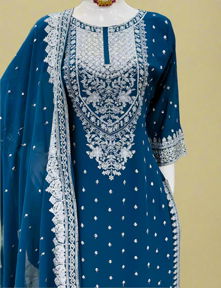 Calm Of A Day Georgette Sharara Set