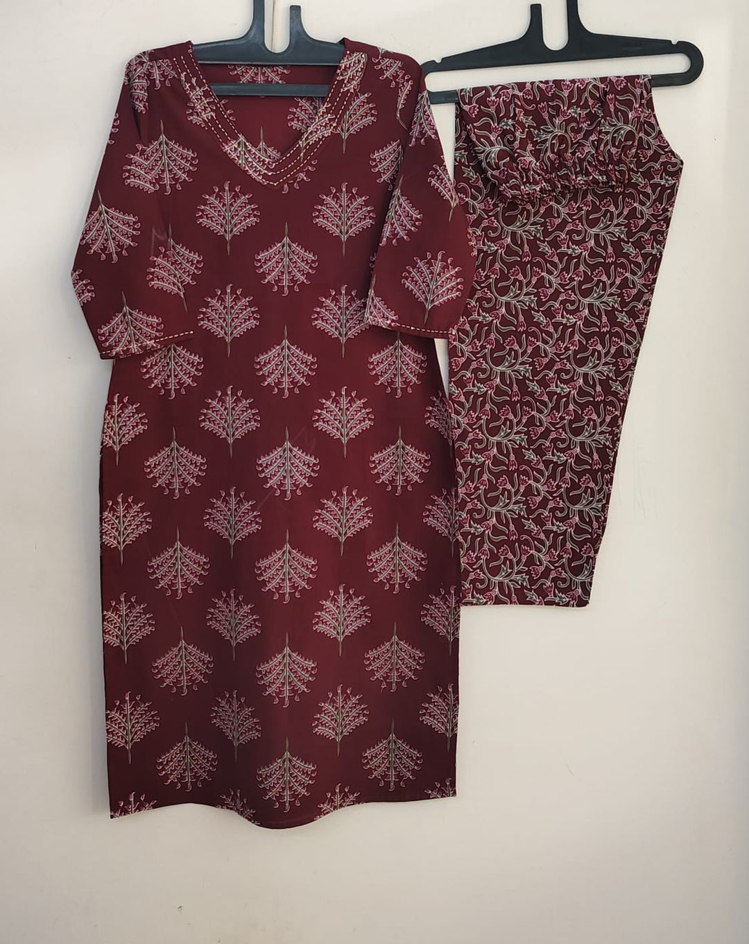 Dressed In Mood Cotton Kurti Set