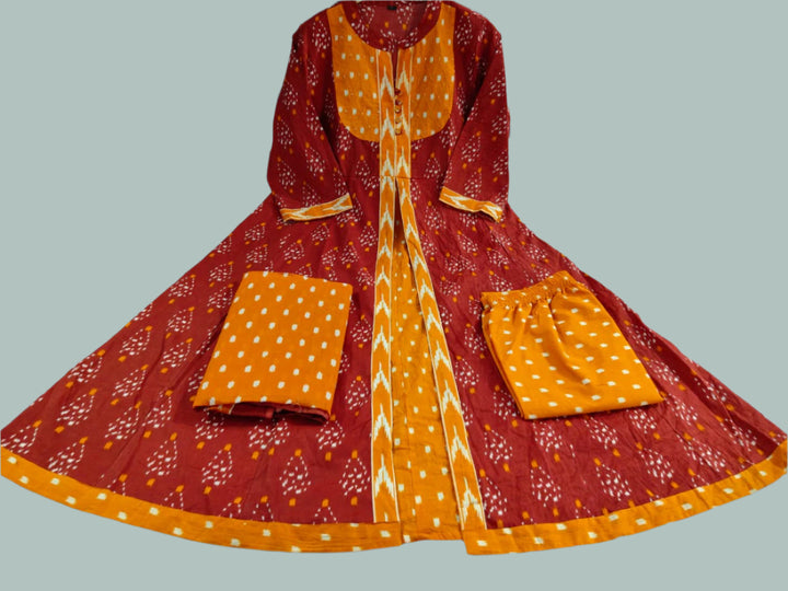 Versatile Elegance-Cotton Kurti Set