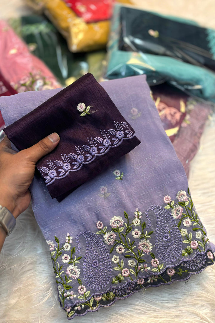 Brushstroke Of Genius Fancy Chiffon Saree