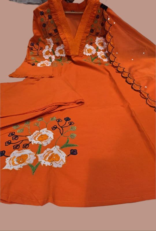 Stolen Heart Cotton Kurti Set