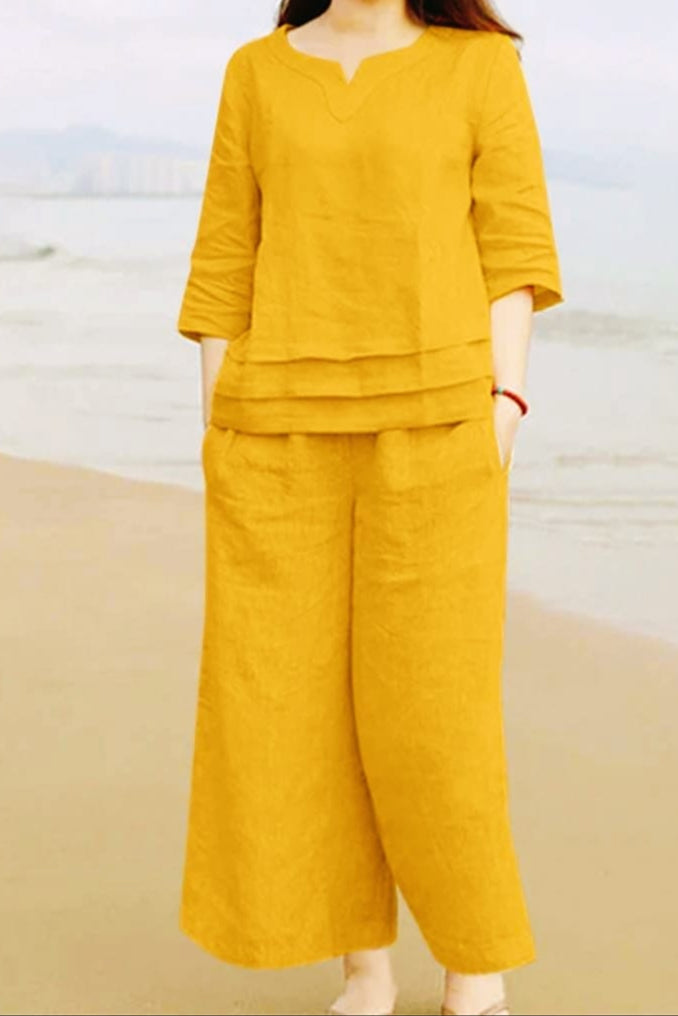 Knot The Dot Cotton Coord Set