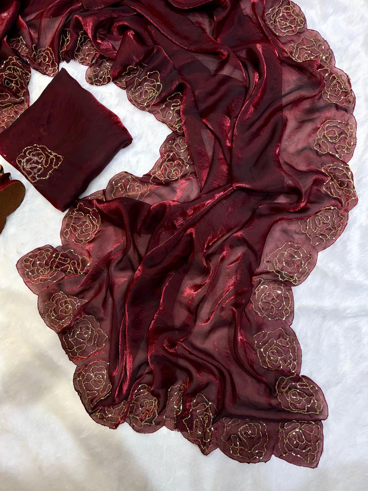 Scented With Memories Fancy Silk Saree