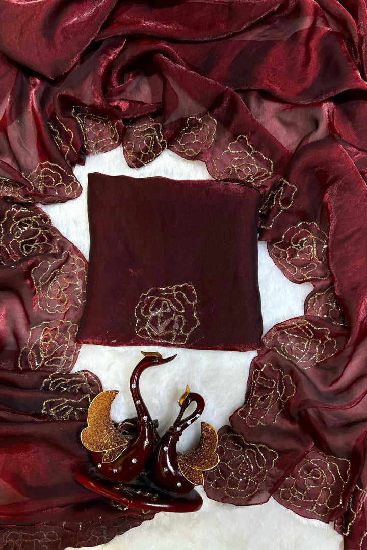 Scented With Memories Fancy Silk Saree