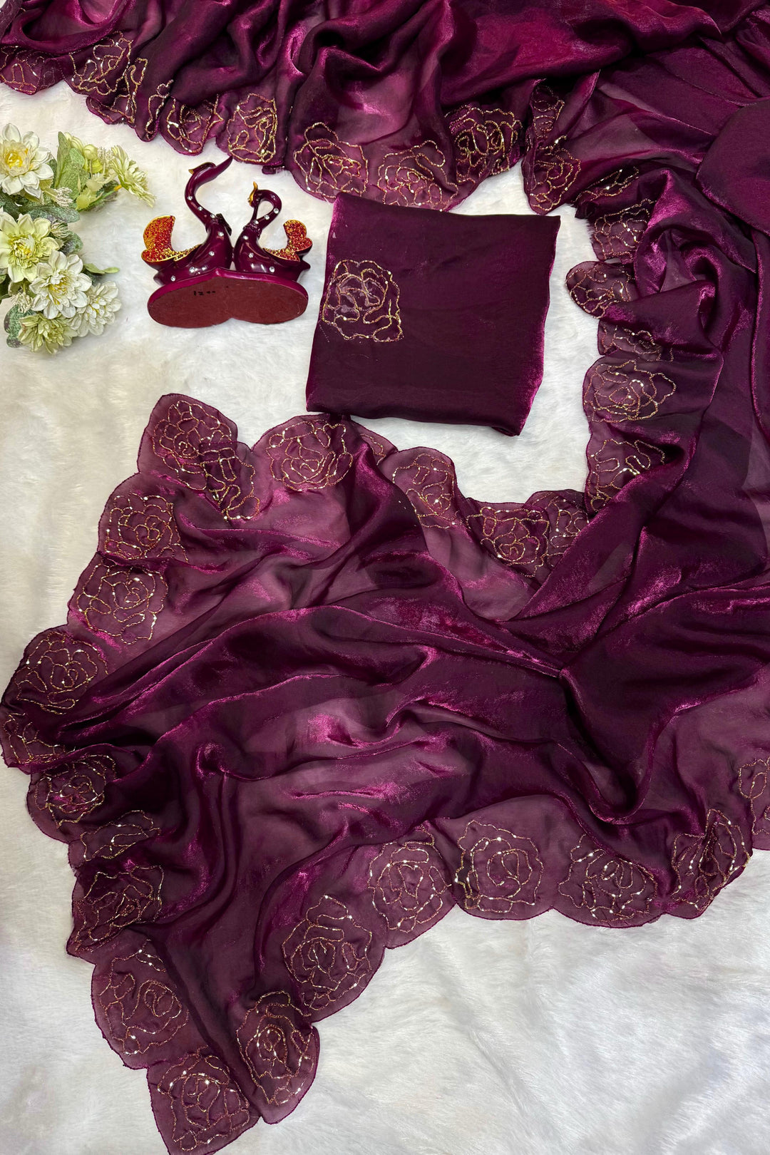 Scented With Memories Fancy Silk Saree