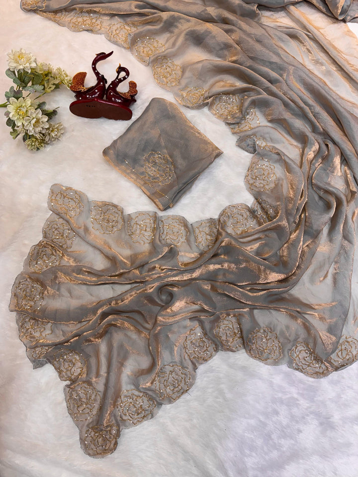 Scented With Memories Fancy Silk Saree