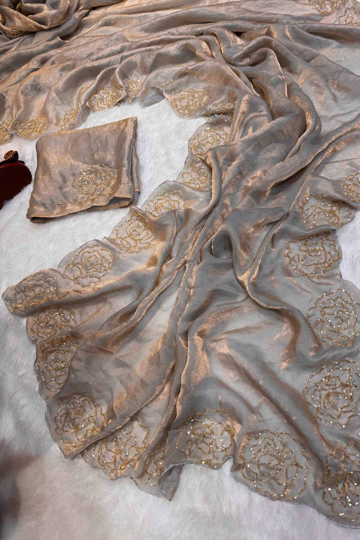 Scented With Memories Fancy Silk Saree