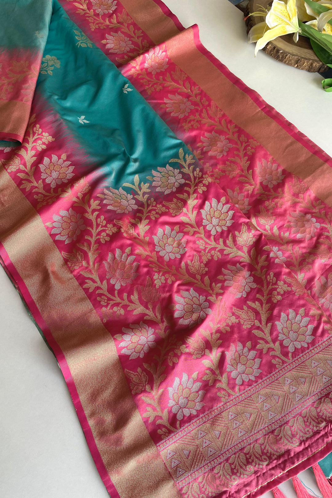 Creation With Innovation Fancy Silk Saree