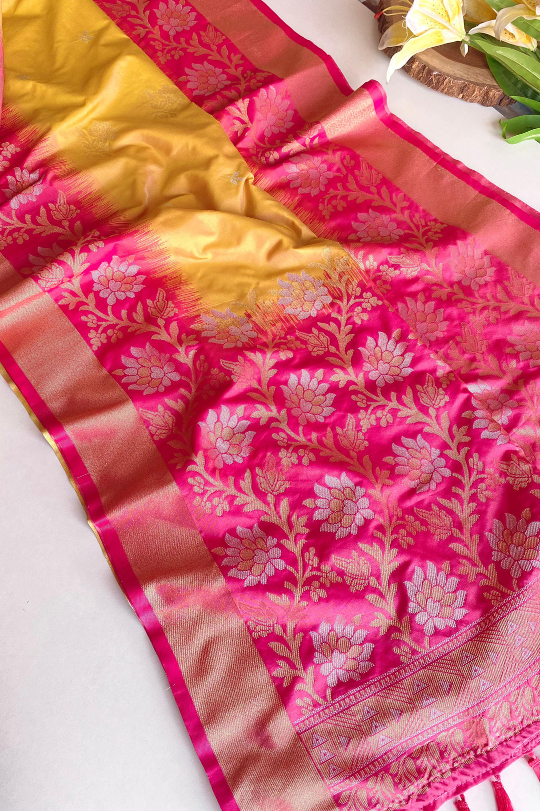 Creation With Innovation Fancy Silk Saree