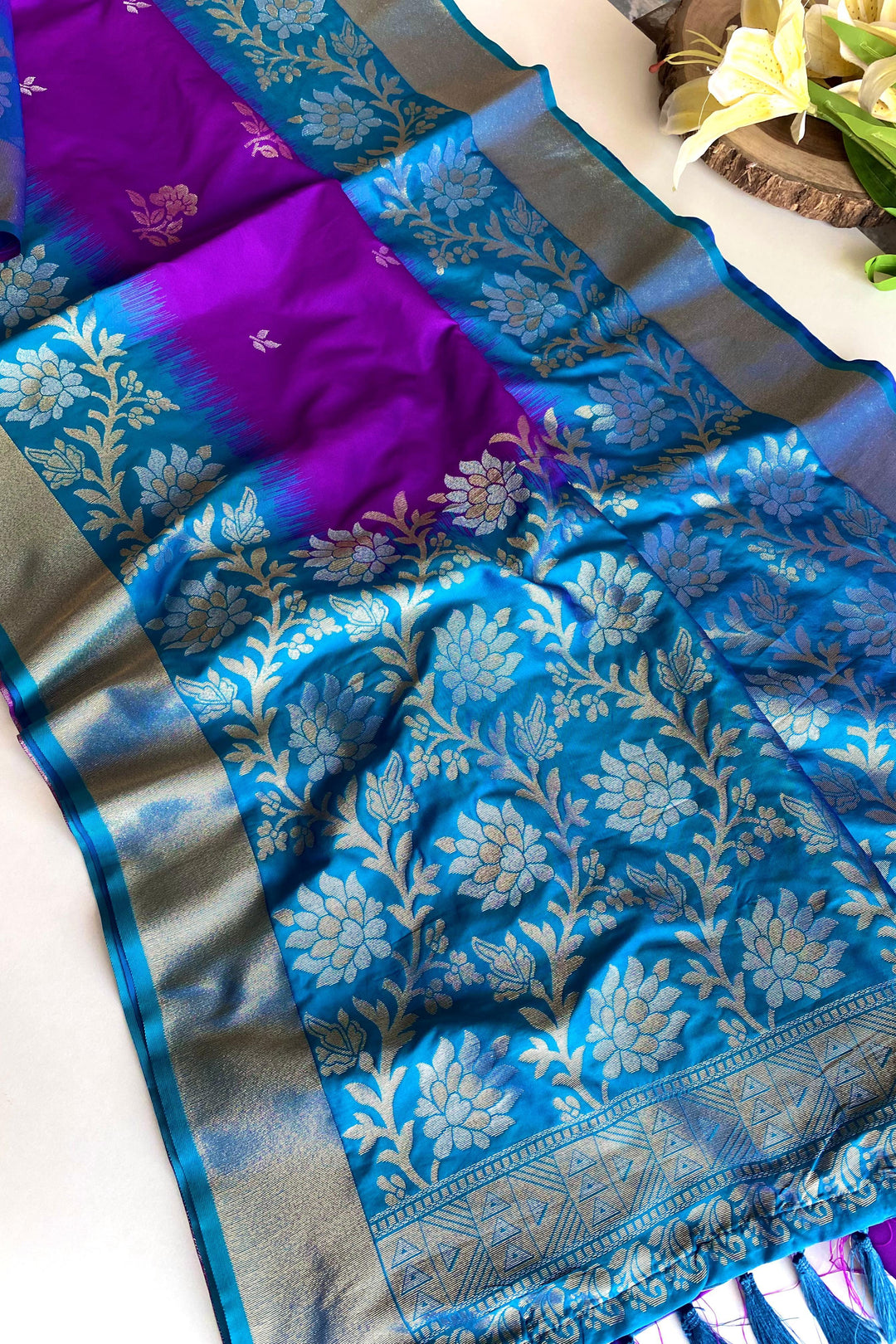 Creation With Innovation Fancy Silk Saree