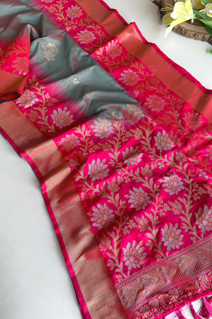 Creation With Innovation Fancy Silk Saree