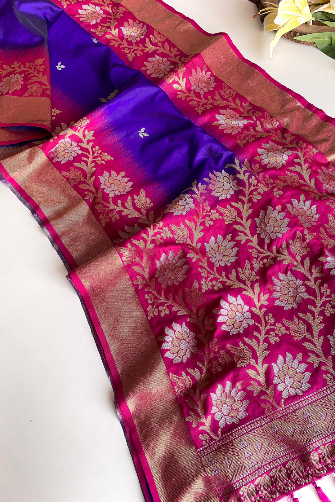 Creation With Innovation Fancy Silk Saree