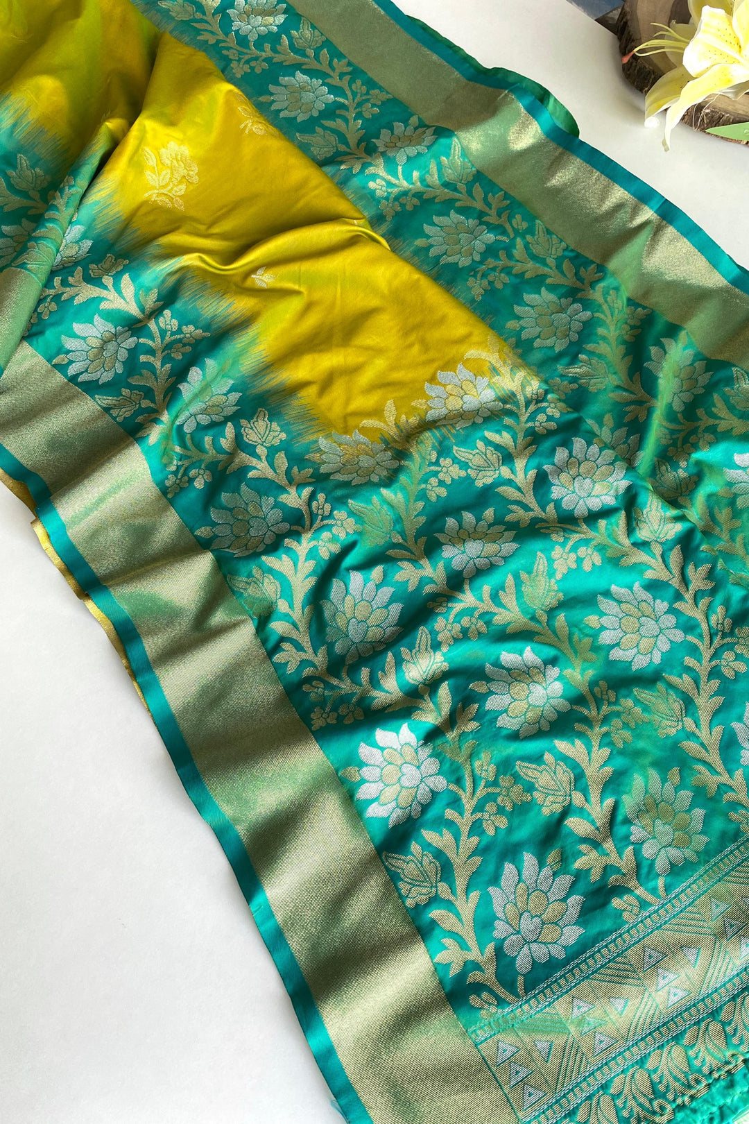 Creation With Innovation Fancy Silk Saree