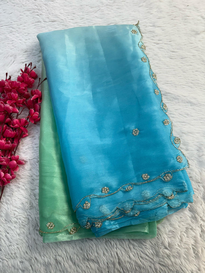 Worth Of Moments Fancy Silk Saree