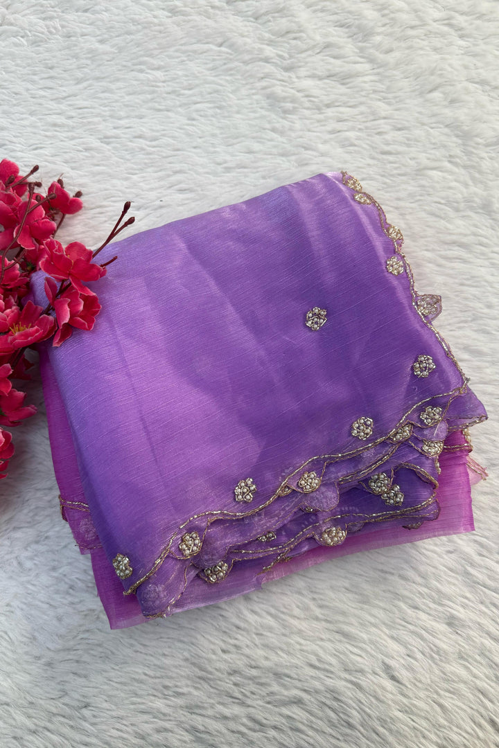 Worth Of Moments Fancy Silk Saree