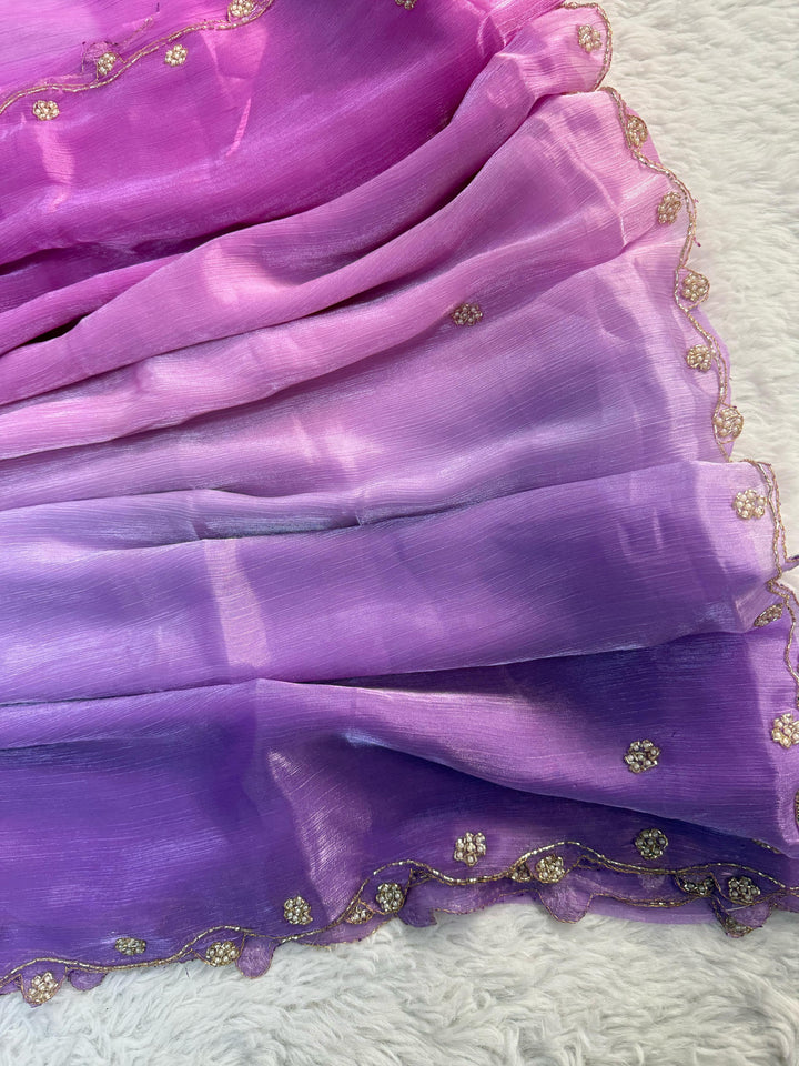 Worth Of Moments Fancy Silk Saree