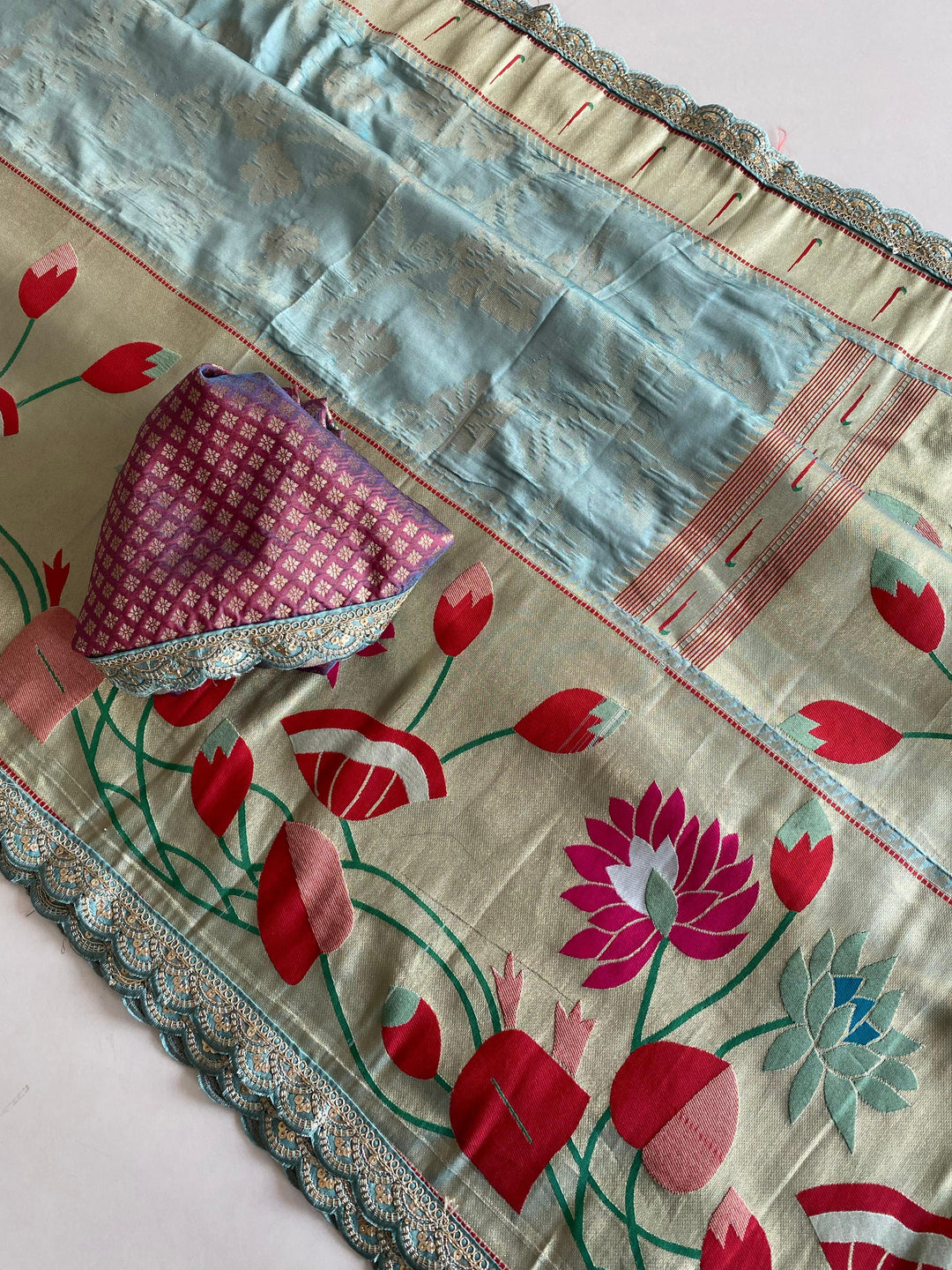 More is Pretty Paithani Silk Saree