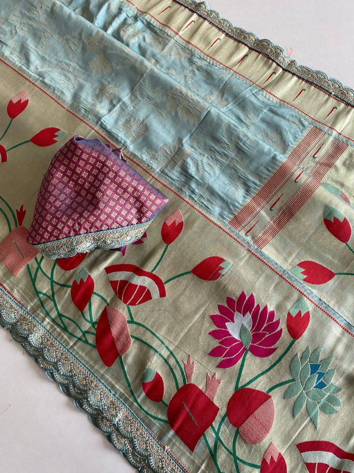 More is Pretty Paithani Silk Saree