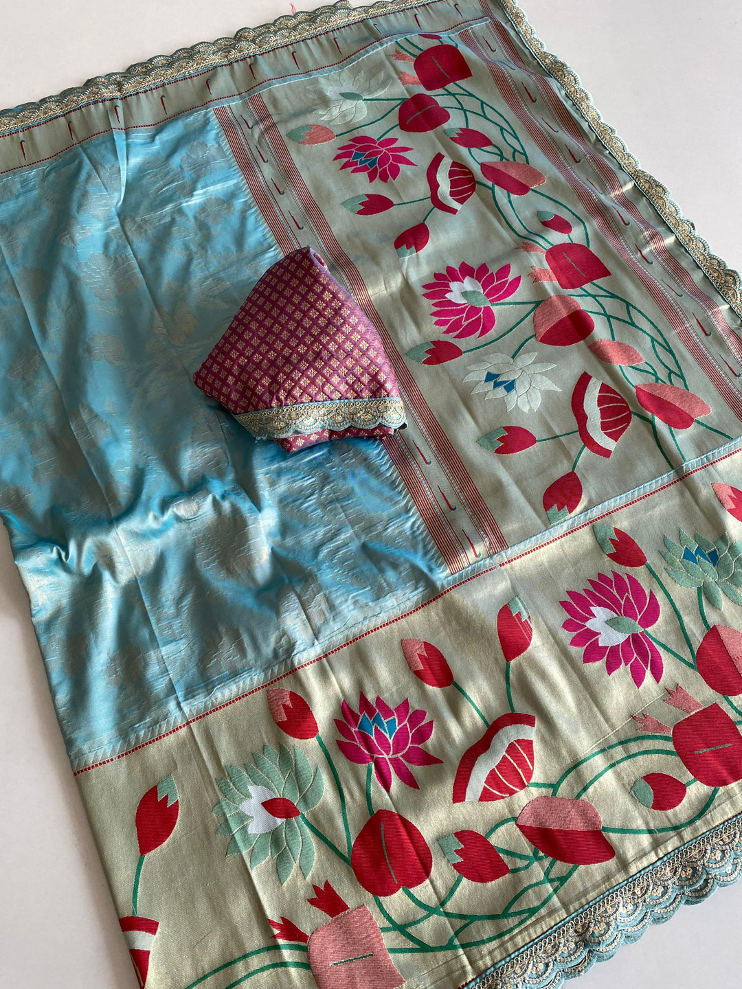 More is Pretty Paithani Silk Saree