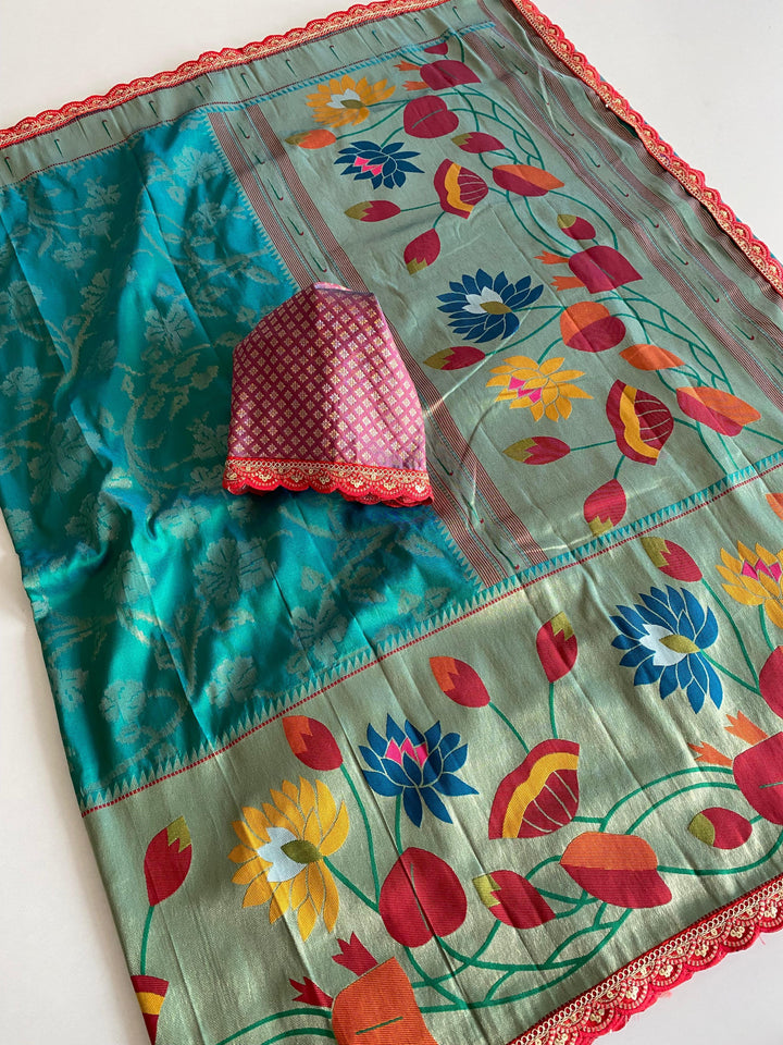 More is Pretty Paithani Silk Saree