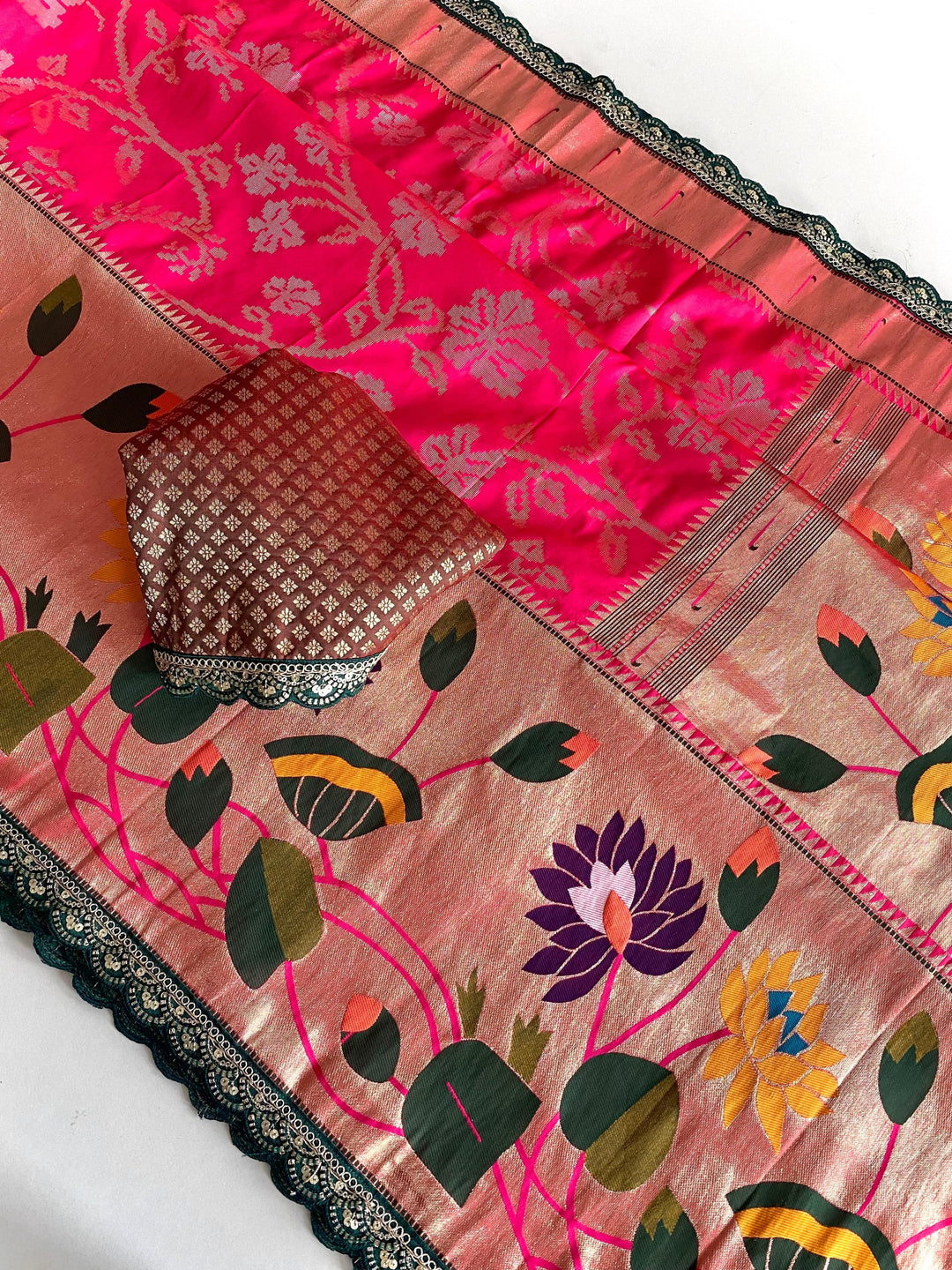 More is Pretty Paithani Silk Saree