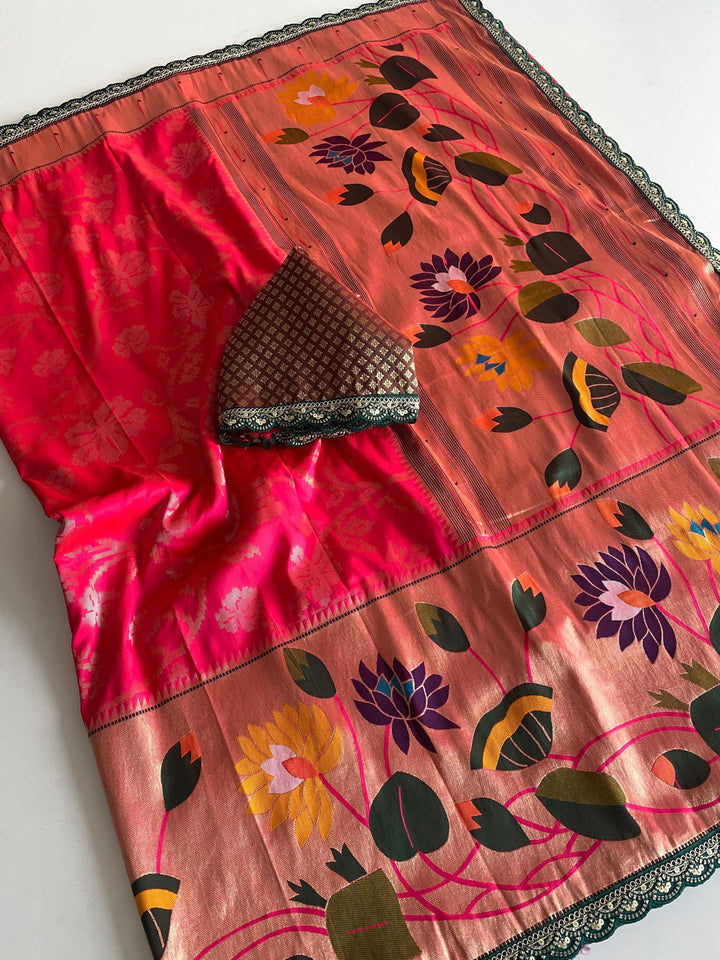 More is Pretty Paithani Silk Saree